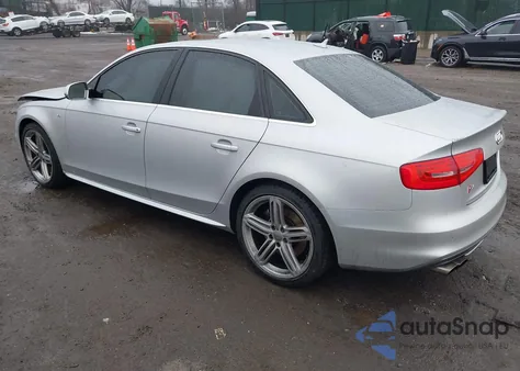 2014 Audi S4 3.0T Premium Plus из США, поврежденный, VIN WAUBGAFL5EA155525